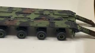 《模王》M1070 重型載運車 比例 1/72 部分合金 完成品