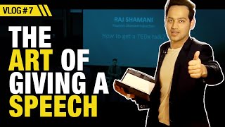 The 6 secrets to MASTER public speaking  | Raj Shamani Mumbai Vlog #7 | Increasing confidence!