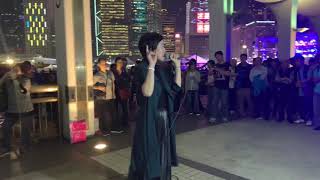 2018.10.25 中環碼頭演出 - 不管你是誰，香港旺角小龙女龙婷