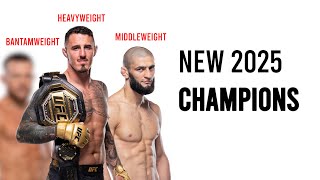 Predicting Every UFC Champion in 2025