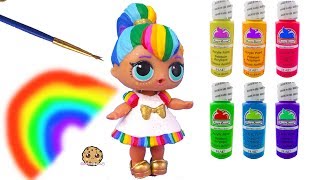 Rainbow BB DIY  Custom Makeover Painting Video - Do It Yourself Craft
