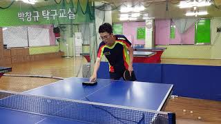 TABLE TENNIS MASTER GUIDE 박창규탁구레슨 9편 [포핸드롱드라이브]