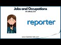 jobs and occupations vocabulary learn job names in english with pictures