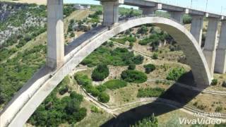 IL PONTE PIÙ GRANDE D'ITALIA ...su gravina senza pilastri