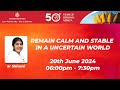 Remain Calm and Stable in an Uncertain World | BK Shivani | Brahma Kumaris Africa