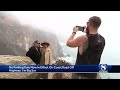 No parking rule in effect on Coast Road off Highway 1 in Big Sur