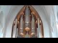 inside hallgrimskirkja church iceland