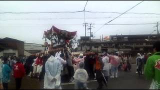 2013年 明石市　御厨神社　秋祭り①