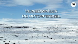 Verneområder og skuterkjøring