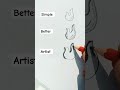 drawing a fire 🔥 artist drawingtechniques shorts