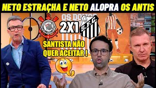 CORINTHIANS É O MELHOR TIME DO BRASIL E OS ANTIS NÃO QUER ACEITAR ! CORINTHIANS 2X1 SANTOS