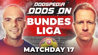 Odds On: Bundesliga - Matchday 17 - Free Football Betting Tips, Picks & Predictions