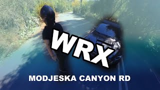 Modjeska Canyon Rd  -  WRX VB Driving & Mountain Boarding