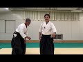 how to escape from a rear neck tightening choke sleeper from the perspective of an aikido.