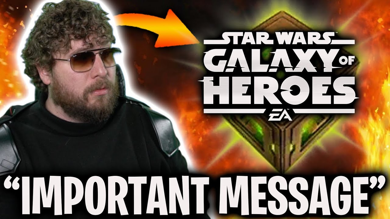 Swgoh Devs Have An Important Message Have They Gone Mad With This