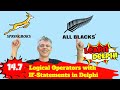 Learn Delphi Programming | Unit 14.7 | Making Decisions with Logical Operators