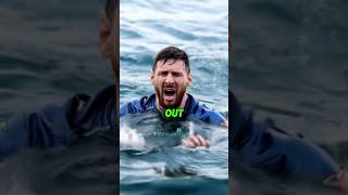 Ronaldo Saves Messi at the Beach 😱💔 || Must Watch || #shorts #ronaldo