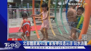 50塊玩水50分鐘！北市兒童「水樂園」輕鬆降溫｜TVBS新聞 @TVBSNEWS01