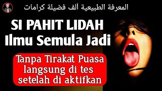 Asma Sipahit Lidah Semula Jadi Ilmu Keras Kesasaran