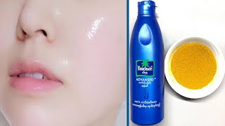 Skin Whitening Coconut oil Facial \u0026 Turmeric Powder | Get Fair, Glowing, Spotless Skin Permanently