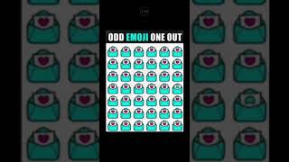 ODD EMOJI ONE OUT PLEASE SUBSCRIBE MY CHANNEL