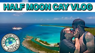 Half Moon Cay Vlog | Half Moon Cay, Bahamas | Carnival Conquest Cruise
