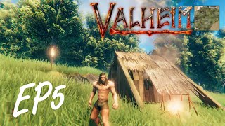 Valheim Gameplay Ep5 - Exploring the Meadows...