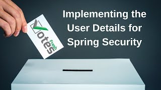 FreshVotes 16 -  Implementing User Details