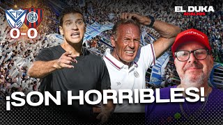 ¡SON HORRIBLES! - Vélez Sarsfield vs San Lorenzo (0-0) - ELDUKA