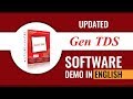 GEN TDS Software Demo in English | Online TDS Filing Software