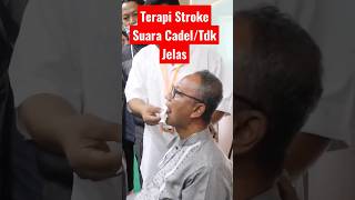 Terapi Stroke Sulit Bicara/Cadel #shorts #stroke