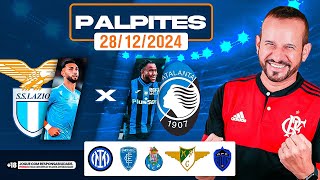 PALPITES DE FUTEBOL SÁBADO 28 12 2024 ✅✅✅