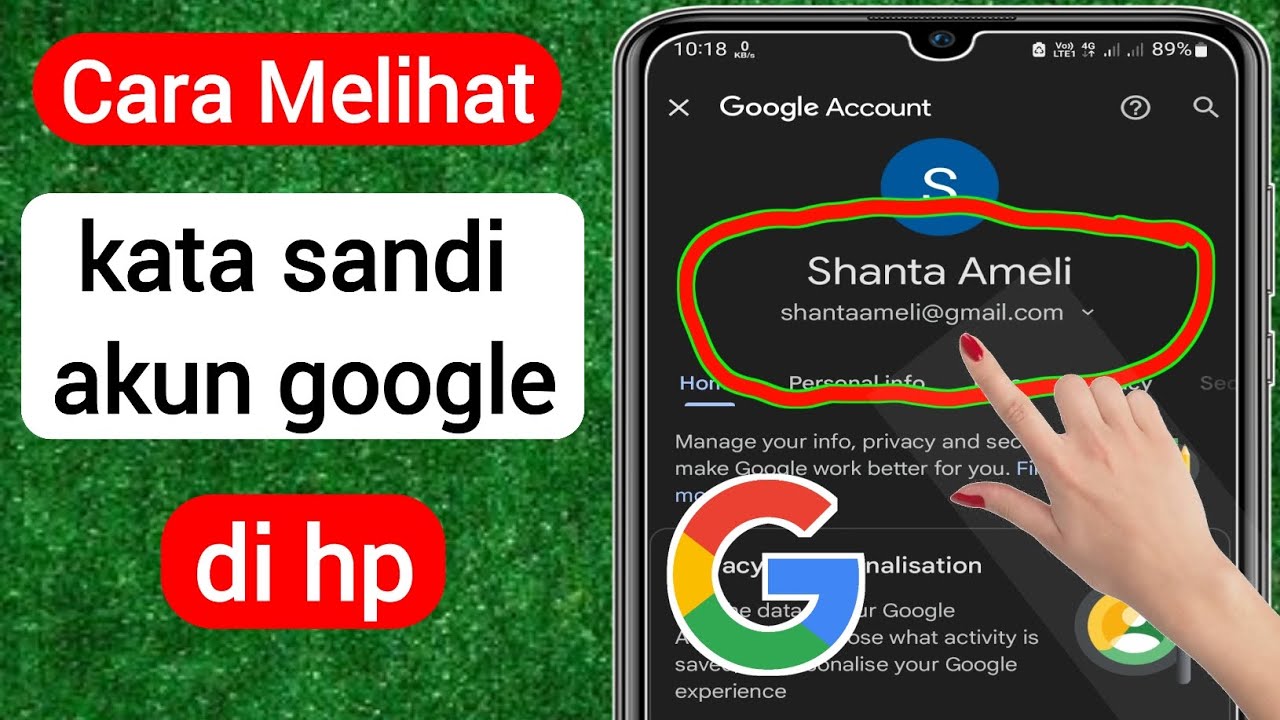 Cara Melihat Kata Sandi Akun Google Anda Di Ponsel (2023) | Cara ...