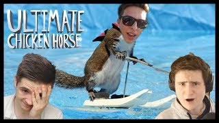 UMÍ VEVERKA PLAVAT? - Ultimate Chicken Horse /w MenT, Baxtrix