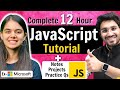 JavaScript Tutorial (2024) for Beginners to Pro (with Notes, Projects & Practice Questions)