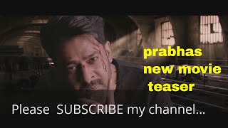 SAHOO Trailer Telugu SAHOO Movie Trailer New|Prabhas's New Film First Teaser