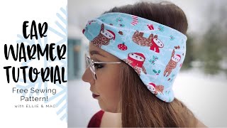 Keep Your Ears Warm With This FREE Pattern and Tutorial!!