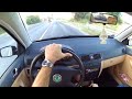 2002 skoda fabia 1.9 tdi 101 hp pov test drive