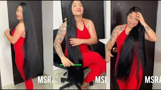 MsRapunzel | New Rapunzel Latina has almost knee length hair