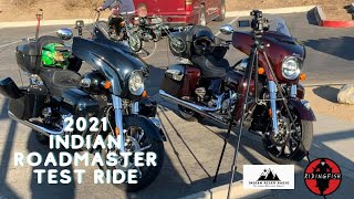 2021 INDIAN ROADMASTER | REAL LIVE TEST RIDE WITH INDIAN RIDER RADIO.. SO. CAL AND PACIFIC COAST HWY