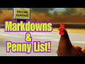 Dollar General Penny List & Markdowns