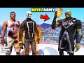 Franklin Found Ghost Rider To Fight NEW DEVIL ARMY in GTA 5 | SHINCHAN and CHOP