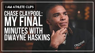 Chase Claypool Opens Up About The Final Hours with Dwayne Haskins | I AM ATHLETE