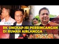 Ridwan Kamil Beberkan Isi Pertemuan Usai Kunjungi Rumah Ketum Golkar Airlangga