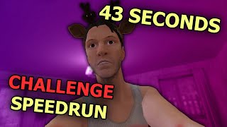 CHALLENGE Speedrun - 43 SECONDS - Roof Escape (W/ Glitches) - SchoolBoy Runaway Ending 8/8