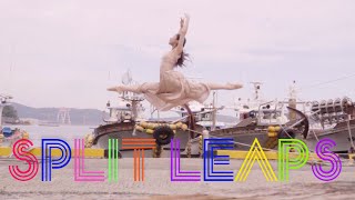 바다 위를 나는 도전이 시작되다 Ballet dancer performs on the sea