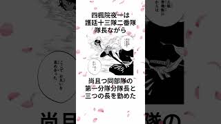 【BLEACH】四楓院夜一にまつわる面白い話 #shorts #BLEACH #ブリーチ