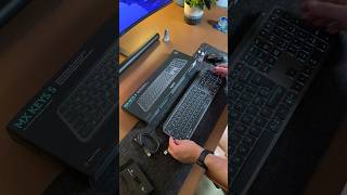 MX Keys S Logitech Keyboard Unboxing #Logitech #MXKeys #unboxing #desksetup