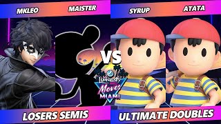 LMM Miami 2024 LOSERS SEMIS - MkLeo \u0026 Maister Vs. Syrup \u0026 ATATA - Smash Ultimate - SSBU