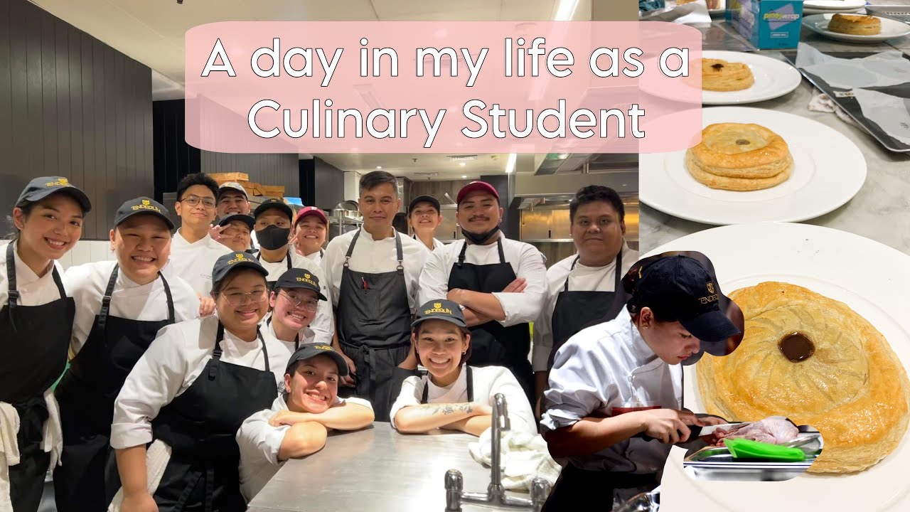 A Day In My Life As A Culinary Student In Enderun Youtube